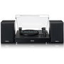 Lenco LS-101BK Tocadiscos de tracción por correa Negro