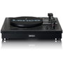 Lenco LS-101BK Tocadiscos de tracción por correa Negro