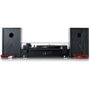 Lenco LS-101BK Tocadiscos de tracción por correa Negro