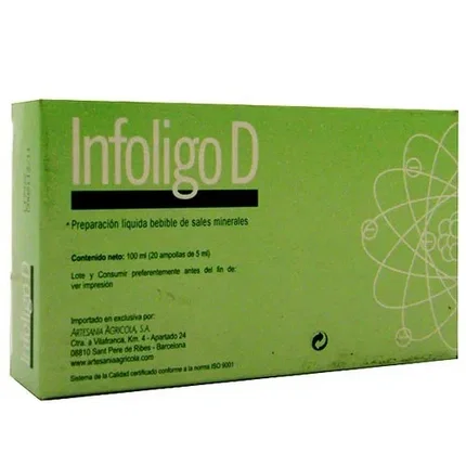 PLANTIS INFOLIGO-D 20 ampollas