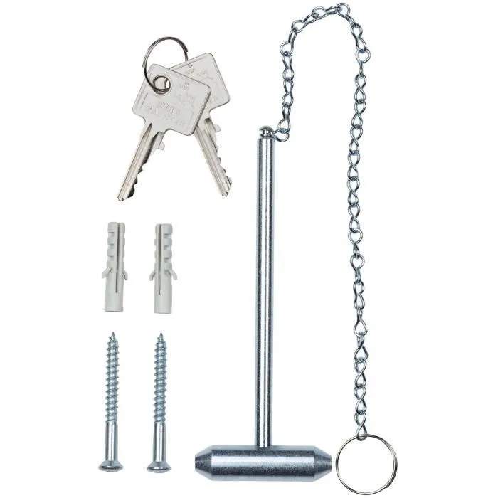 Burg-Wächter 6161 Caja de emergencia con martillo 167 x 130 x 64 mm