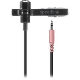 Speedlink SPES Clip-On Microphone, negro