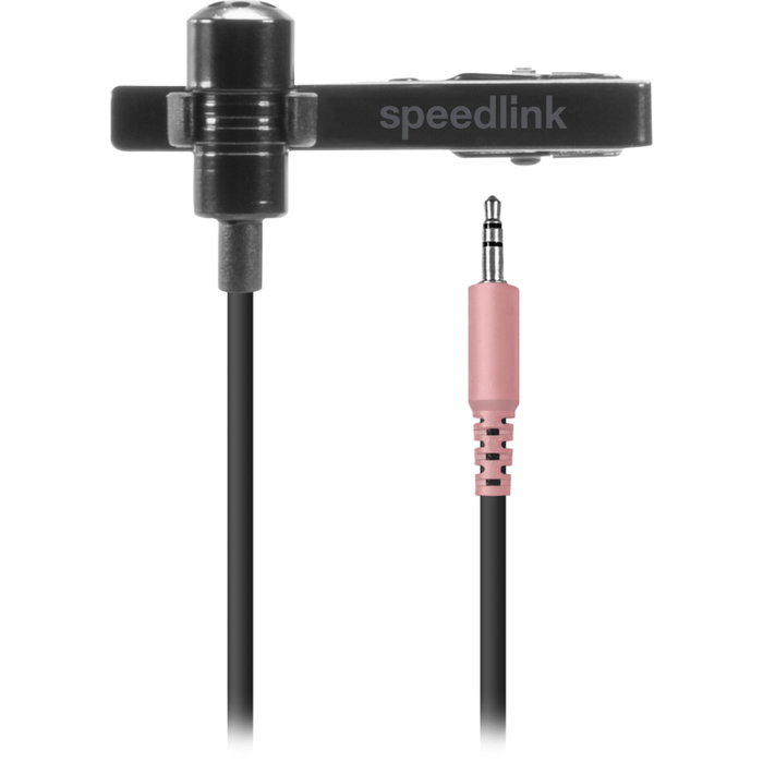 Speedlink SPES Clip-On Microphone, negro Speedlink SPES Clip-On Microphone, negro