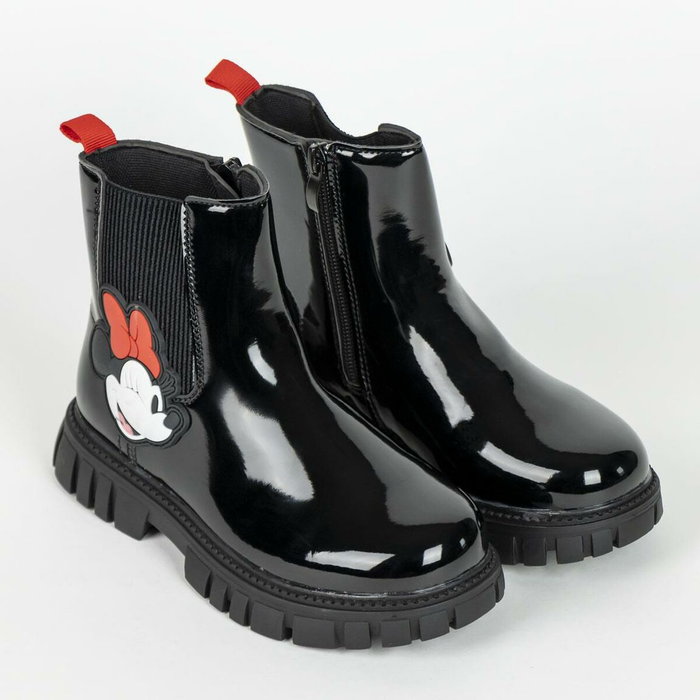 Botas Casual Infantiles Minnie Mouse Negro 34