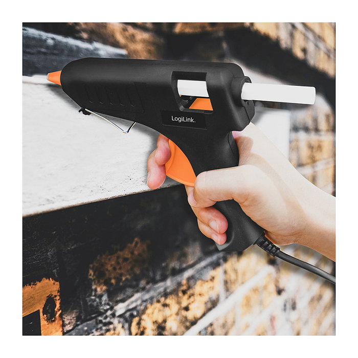 LogiLink Pistola de silicona caliente, 20W