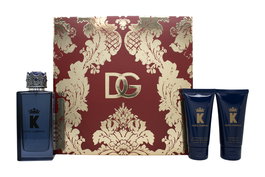 Dolce & Gabbana K Gift Set 100ml EDP + 50ml After Shave Balm + 50ml Shower Gel