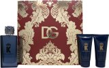 Dolce & Gabbana K Gift Set 100ml EDP + 50ml After Shave Balm + 50ml Shower Gel