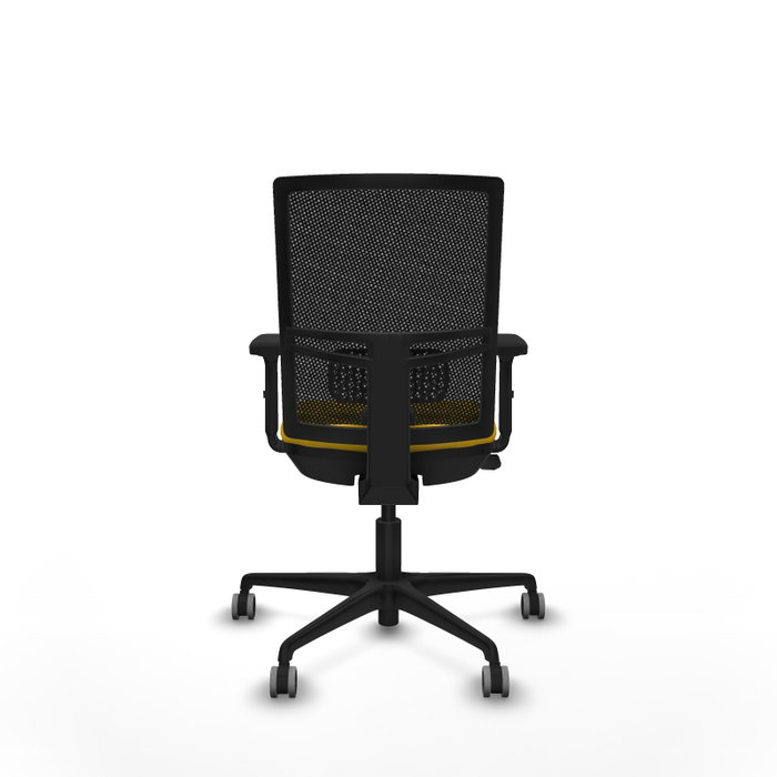 PIQUERAS Y CRESPO Silla de oficina Yunquera Amarillo/Negro PIQUERAS Y CRESPO Silla de oficina Yunquera Amarillo/Negro