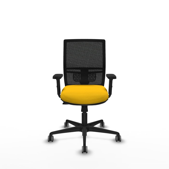 PIQUERAS Y CRESPO Silla de oficina Yunquera Amarillo/Negro PIQUERAS Y CRESPO Silla de oficina Yunquera Amarillo/Negro