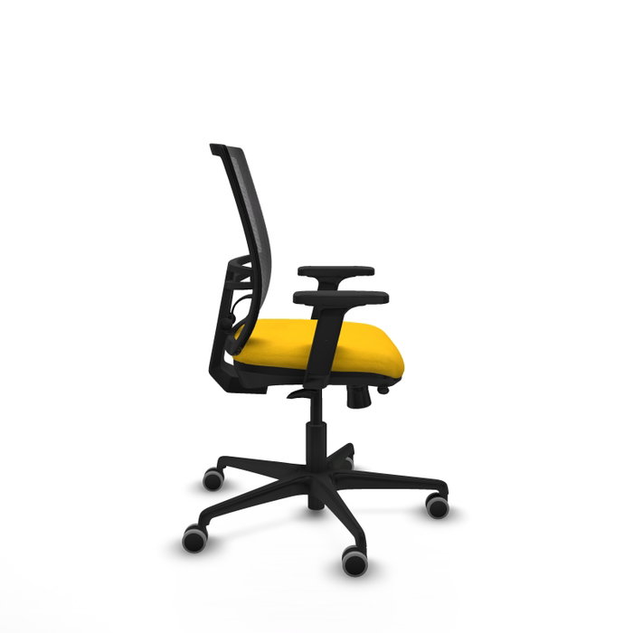 PIQUERAS Y CRESPO Silla de oficina Yunquera Amarillo/Negro PIQUERAS Y CRESPO Silla de oficina Yunquera Amarillo/Negro