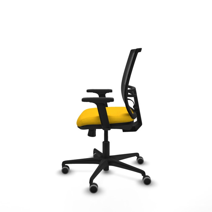 PIQUERAS Y CRESPO Silla de oficina Yunquera Amarillo/Negro PIQUERAS Y CRESPO Silla de oficina Yunquera Amarillo/Negro