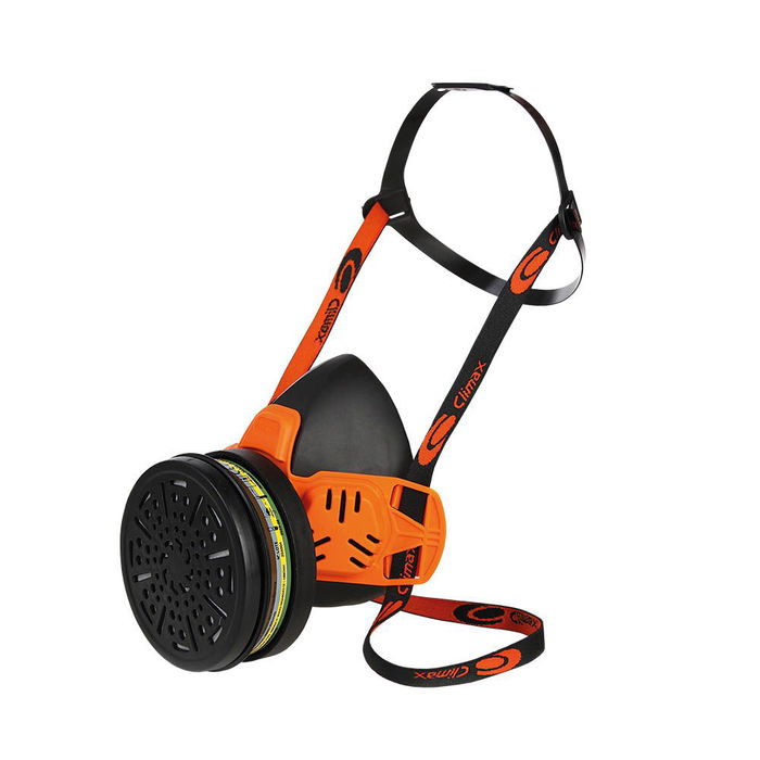 Climax Mascarilla 761 Media Máscara Reutilizable Silicona Flexible con 1 Filtro a1b1e1k1 Compatible con Climax 760 Norma EN 140:1998 Climax Mascarilla 761 Media Máscara Reutilizable Silicona Flexible con 1 Filtro a1b1e1k1 Compatible con Climax 760 Norma EN 140:1998