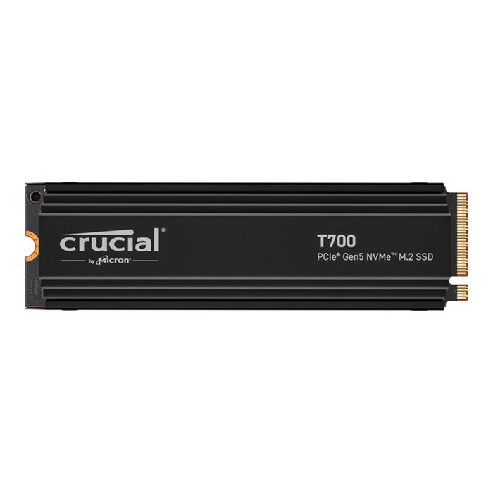 Crucial T700 SSD 4 TB M.2 PCI Express 5.0 NVMe con disipador térmico