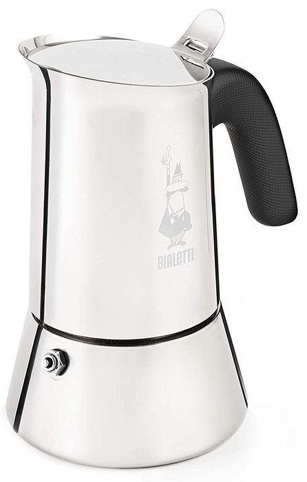 Bialetti NEW VENUS 6TZ Induction Plata de Acero Inoxidable Bialetti NEW VENUS 6TZ Induction Plata de Acero Inoxidable