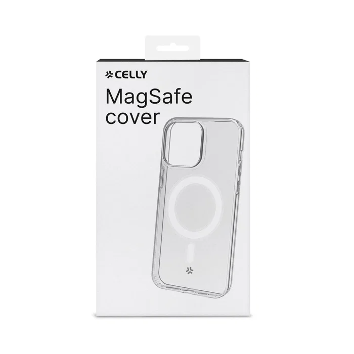 Celly Gelskinmag1056 Funda para iPhone 15 Pro Max (6.7") Transparente