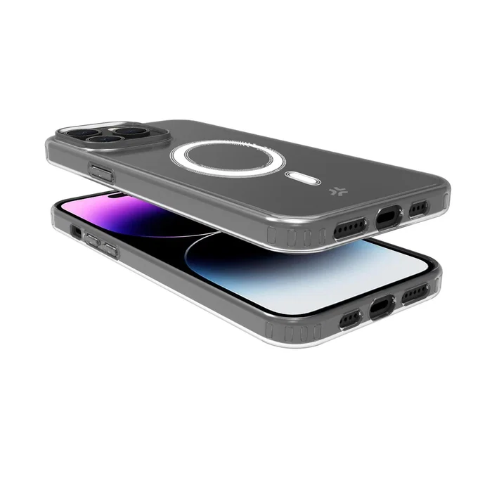 Celly Gelskinmag1056 Funda para iPhone 15 Pro Max (6.7") Transparente