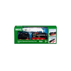 Ravensburger Locomotora de vapor con tanque de agua (negro/rojo) Ravensburger Locomotora de vapor con tanque de agua (negro/rojo)
