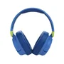 JBL JR460NC Auriculares Inalámbricos Diadema con Cancelación Activa de Ruido (ANC) Bluetooth 5.0 USB-C para Niños - Azul