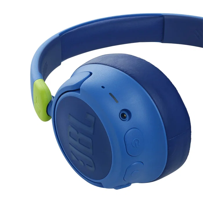 JBL JR460NC Auriculares Inalámbricos Diadema con Cancelación Activa de Ruido (ANC) Bluetooth 5.0 USB-C para Niños - Azul