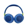 JBL JR460NC Auriculares Inalámbricos Diadema con Cancelación Activa de Ruido (ANC) Bluetooth 5.0 USB-C para Niños - Azul