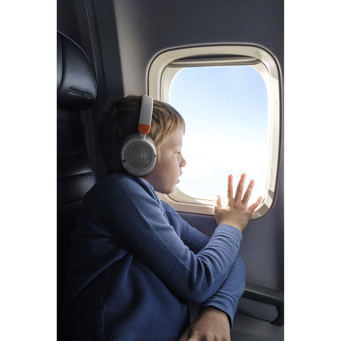 JBL JR 460 NC Auriculares Over-Ear con Noise-Cancelling para Niños - Azules