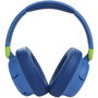 JBL JR 460 NC Auriculares Over-Ear con Noise-Cancelling para Niños - Azules