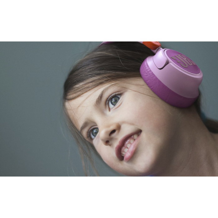 JBL JR 460 NC Auriculares Over-Ear con Noise-Cancelling para Niños - Azules