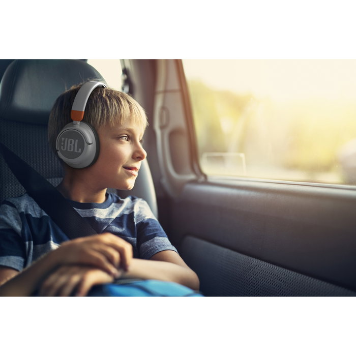 JBL JR 460 NC Auriculares Over-Ear con Noise-Cancelling para Niños - Azules