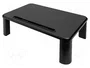 DIGITUS Base de monitor ergonómica ajustable negra