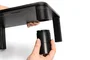 DIGITUS Base de monitor ergonómica ajustable negra