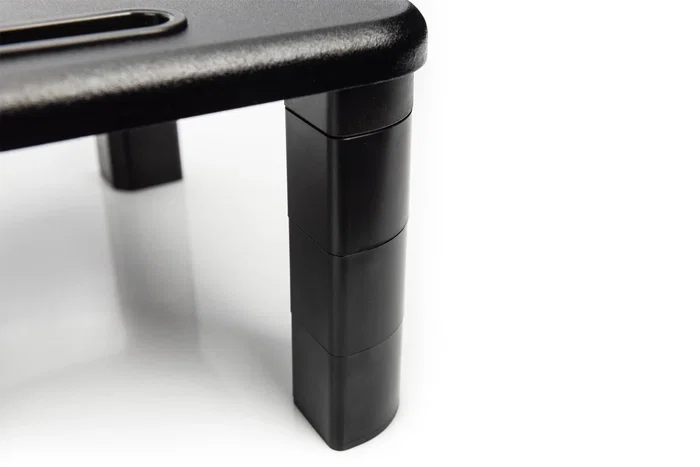 Digitus Elevador de Monitor Ergonómico Ajustable Negro