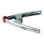 Piher Pinza de metal 2,5 cm de apertura máxima, 11 cm de longitud total con puntas protectoras de propileno