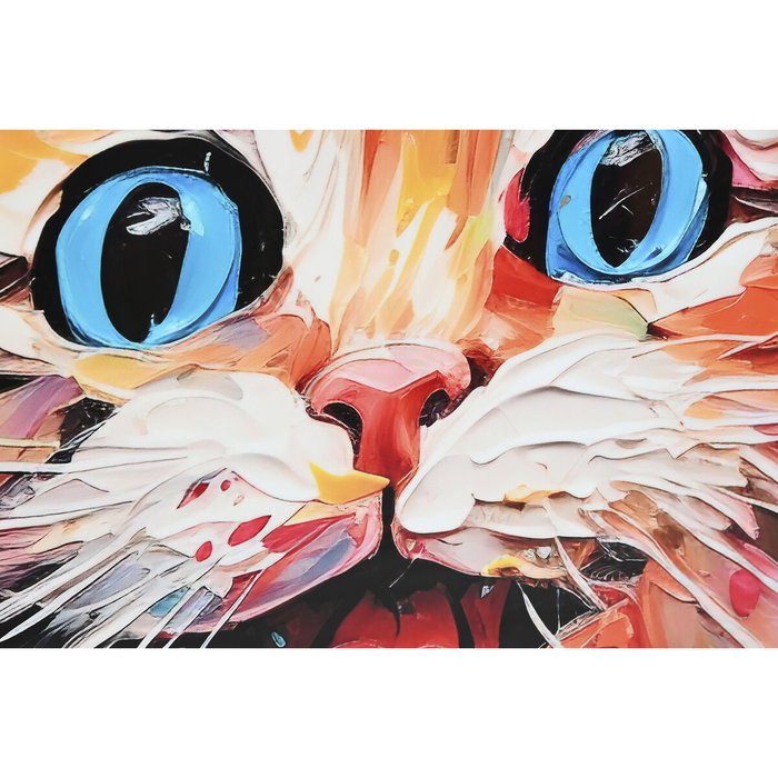 DKD Home Decor Cuadro Gatito Surtido de 2 Piezas (80x80 cm) Multicolor DKD Home Decor Cuadro Gatito Surtido de 2 Piezas (80x80 cm) Multicolor