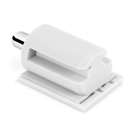 HERRAJES ALK Soporte Estante Embutir Ceiko Pivote Ø3-Ø5 Blanco, Gris, Antracita