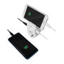 LogiLink Cargador USB-A/C de 17 W con 2 puertos, 1x USB-A y 1x USB-C, Blanco