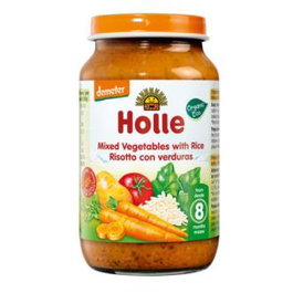 HOLLE Potito Verduras Con Arroz 8 Meses 220Gr