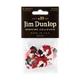DUNLOP Pack de 12 Púas Genuine Celluloid Confetti - X Heavy
