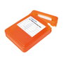 LogiLink Caja de protección para 1 HDD de 3,5 pulg., naranja