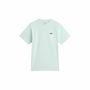 Camiseta de Manga Corta Mujer Vans Left Chest Logo Em Hint Of Mint Aguamarina 22
