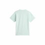 Camiseta de Manga Corta Mujer Vans Left Chest Logo Em Hint Of Mint Aguamarina 22
