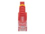 StarTech Cable Ethernet CAT6 1m RJ45 Rojo para Gigabit y 10 Gigabit, Conector Snagless, N6PATC1MRD