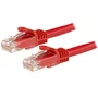 Startech Cable de Red Cat 6 U/UTP 1m Rojo N6PATC1MRD
