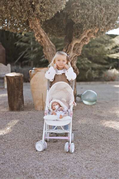 Muñecas Arias Universe Silla de Paseo para Niño, Dimensiones 34 x 61 x 73 cm, Altura Manillar 73 cm, Edad Recomendada 3 Años