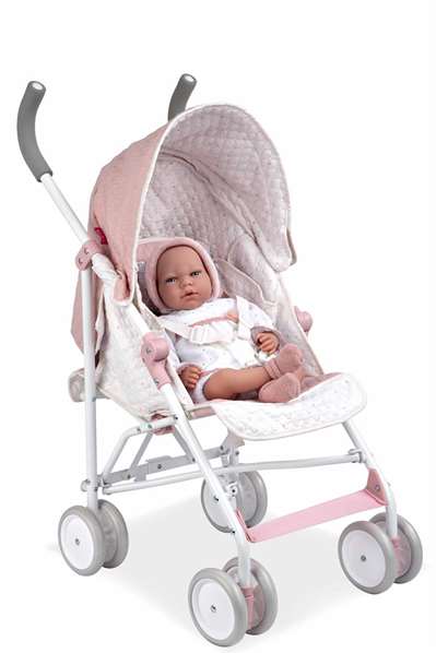 Muñecas Arias Universe Silla de Paseo para Niño, Dimensiones 34 x 61 x 73 cm, Altura Manillar 73 cm, Edad Recomendada 3 Años