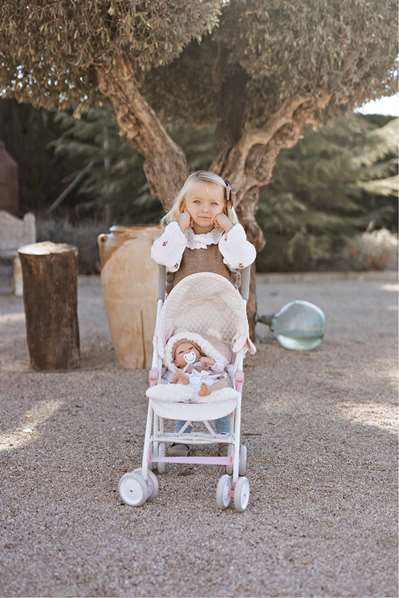 Muñecas Arias Universe Silla de Paseo para Niño, Dimensiones 34 x 61 x 73 cm, Altura Manillar 73 cm, Edad Recomendada 3 Años