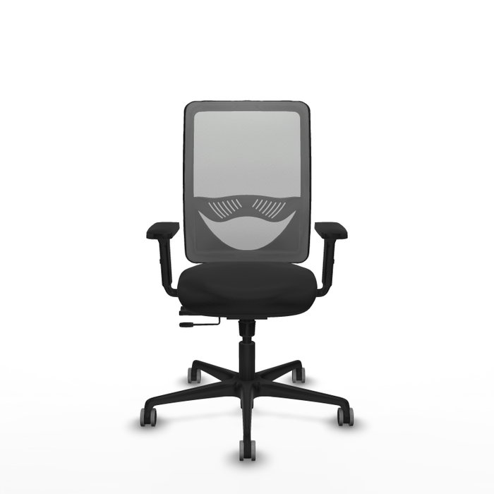 PIQUERAS Y CRESPO Silla de oficina Zulema con mecanismo Sincro/Traslack, Negro y Gris PIQUERAS Y CRESPO Silla de oficina Zulema con mecanismo Sincro/Traslack, Negro y Gris