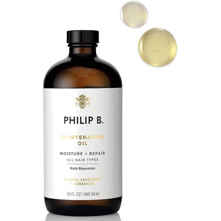 Philip B Rejuvenating Oil para cabello seco o dañado y cuero cabelludo 480 ml