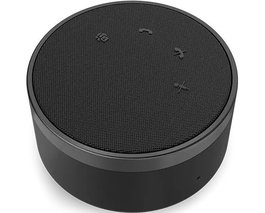 Lenovo 4XD1C82055 Altavoz PC con Micrófono USB-C Negro, Omnidireccional, 3W, Compatible con Windows 10, Cancelación de Ruido