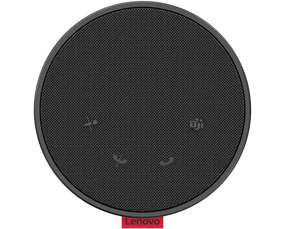Lenovo 4XD1C82055 Altavoz PC con Micrófono USB-C Negro, Omnidireccional, 3W, Compatible con Windows 10, Cancelación de Ruido