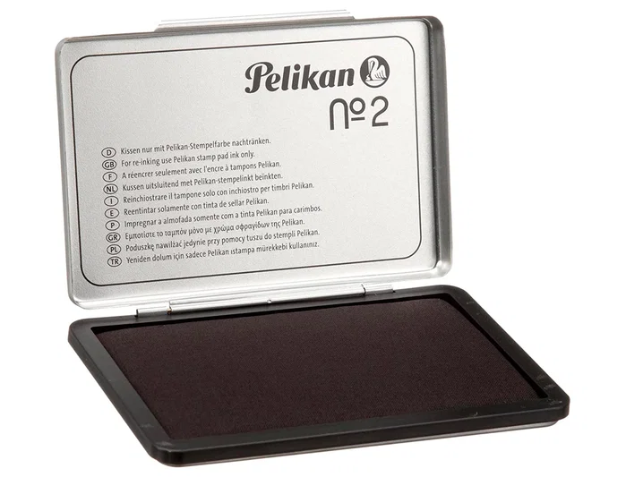 PELIKAN Tampon Nº2 Negro 70x110 mm